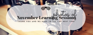 November Learning Sessions Photo