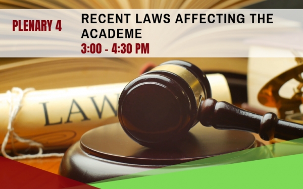 PLENARY 4: Recent Laws Affecting the Academe