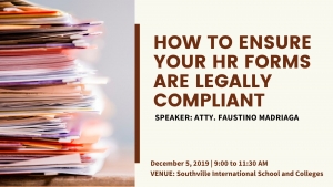 TRACK 1: How to Ensure Your HR Forms are Legally Compliant