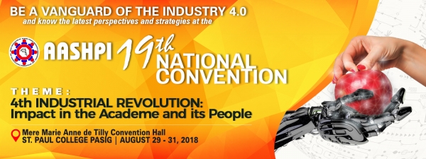19th National Convention -  4th Industrial Revolution: Impact in the Academe and its People