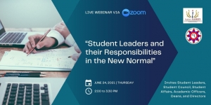 Student Leaders and their Responsibilities in the New Normal