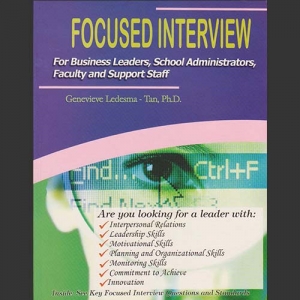 Focused Interview Selection Technology for School Administrators, Officers, Faculty, Staff