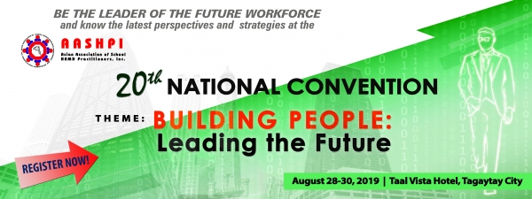 20th National Convention - Building People: Leading the Future