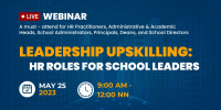 Leadership Upskilling: HR Roles for School Leaders