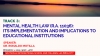 Track 3: Mental Health Law (R.A. 11036): Its Implementation and Implications to Educational Institutions